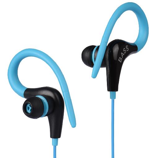 Bass Earphones Hot Sale Ear Hook Sport Running Headphones For Phones Xiaomi iPhone Samsung IOS Android phone Headset
