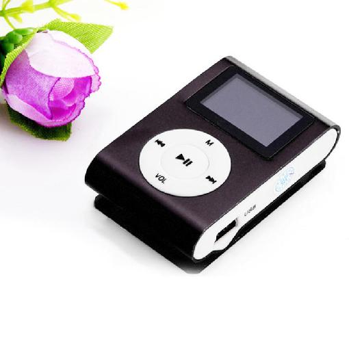 Portable Mini USB Clip MP3 Player LCD Screen Support 32GB Micro SD TF Card Music Micro SD Music Player