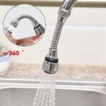 Faucet Splash Nozzle ABS Plastic Turbo 360 Flexible Faucet Sprayer saving Shower Bath Valve Filter Devices