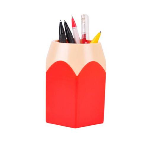 Makeup Brush Pencil Storages Box Vase Pot Creative Pen Holder Stationery Tidy Desk Storage Case