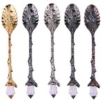 5pcs/Set Vintage Royal Spoon