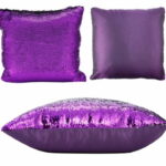 Reversible Sequin Mermaid Throw Pillow Cover Sequin Car Sofa Cushion Cover Home Decorative Magical Color Changing Pillowcase Hot