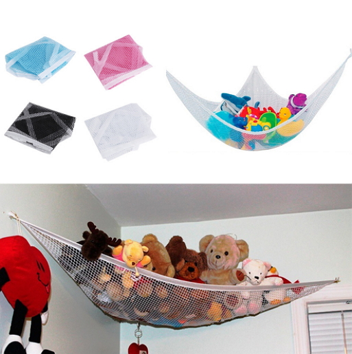 Hot Worldwdide Children Room Toys Stuffed Animals Toys Hammock Net Organize Storage Holder