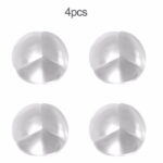 4Pcs Ball Corner Protections Soft PVC Bumper Protectors Table Desk Edge Angle Guard Baby Child Kids Transparent Safety Bead Hot