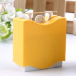 1 pcs Weight Lifter Automatic Toothpick Holder Bucket Home Bar Table Accessories Popular - Yellow
