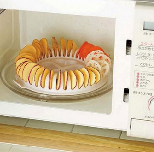 Microwave Oven Fat Free Potato Chips Maker 