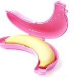 Banana Box Protecter Guard Holder Case Lunch Container Storage Carrier 