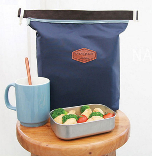 Practical Simple Designed Waterproof Thermal Shoulder Lunch Box Storage Bag
