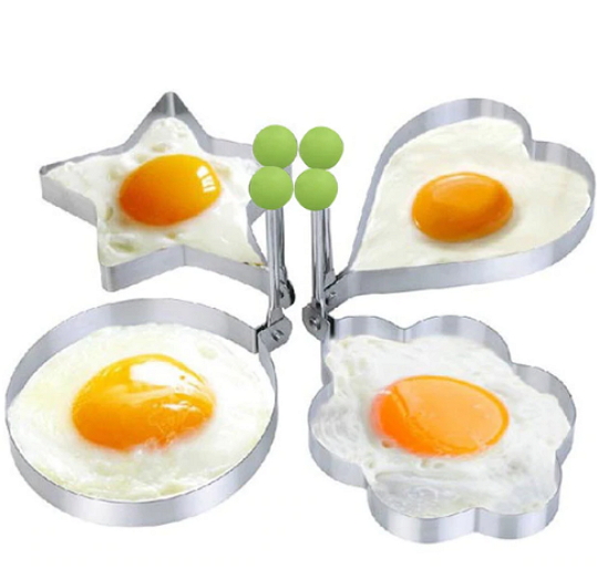1pc Stainless Steel Pancake Mold Fried Egg Shaper Cake Tools