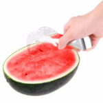 Stainless Steel Watermelon Perfect Slicer Cutter For Melon Server Corer Scoop Knife Kitchen Utensils Slices Fruit Divider Tools