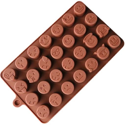 Facemile Emoji Chocolate Silicone Mold For Cake Cookies Mold Baking Accessories Fondant Candy Silicone DIY Molds