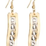 Gold Colors Hanging Earings Fashion Earrings