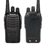BF-888S Walkie Talkie USB charge adapter UHF 400-470MHZ 2-Way Radio 16CH Long Range with earphone 3.7V 1500mah Battery
