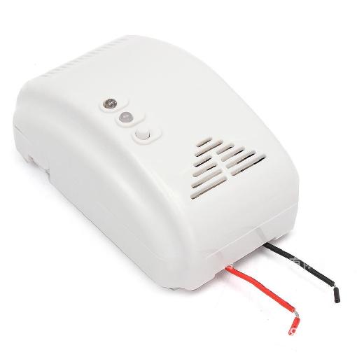 12V LPG Propane Combustible Gas Leak Alarm Detector Sensor Gas leaking Detect LED Flash Alarm for Home Alarm System Security