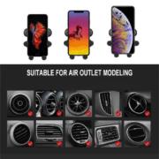 Universal Car Phone Holder GPS Stand Gravity Auto-Grip Car Phone Stand Car Air Vent Mount Holder for iPhone X 8 Xiaomi Huawei