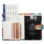Fashion Cute Cartoon Passport Cover Women PU Leather Travel Passport Holder Wallet Case Card ID Holders
